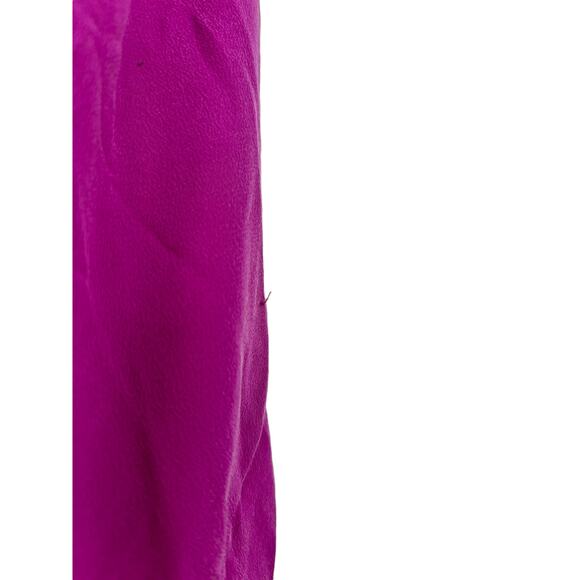 Anthropologie Blouse Womens Medium Mairead Silk Cutout Button Down Pink Maeve - Picture 8 of 8